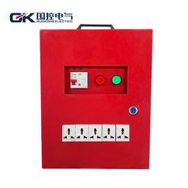 Porcellana Quadro di distribuzione della scatola di distribuzione elettrica rossa/di corrente elettrica sito di lavoro fornitore