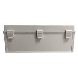 Porcellana Tipo servizio grigio di plastica della cerniera di apertura di fori di progettazione della dogana di colore della scatola di giunzione fornitore