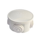 Porcellana Tipo rotondo scatola del cerchio all&#039;aperto di giunzione di plastica bianca/scatola elettrica di plastica rotonda società