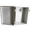La scatola di giunzione terminale impermeabile di bianco grigio/ha munito le recinzioni di cardini elettriche di plastica fornitore